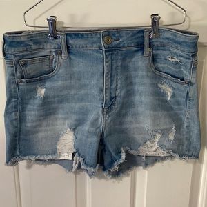 American Eagle Next Level Stretch shorts with lace pockets size US 16